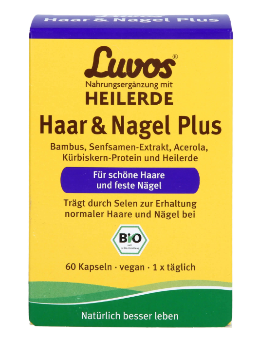 LUVOS Heilerde Bio Haar & Nagel Plus Kapseln LUVOS Heilerde Bio Haar & Nagel Plus Kapseln